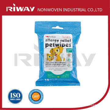 High Quality Competitive Price Non Woven Care and Clean Pet Wipes